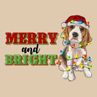 Merry And Bright Beagle Heavyweight Sweatshirt | Teevron