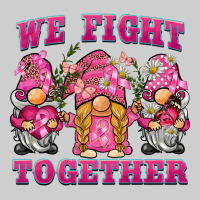 We Fight Together Breast Cancer Gnome Premium Tee | Teevron