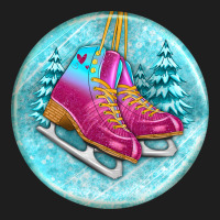 Ice Skate Christmas Ornament Classic Tee | Teevron