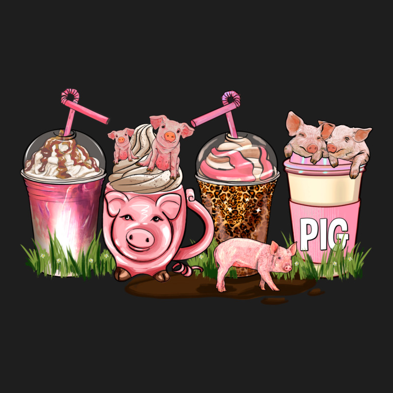 Pig Coffee Cups Classic Tee by AdoDesignShop | Teevron