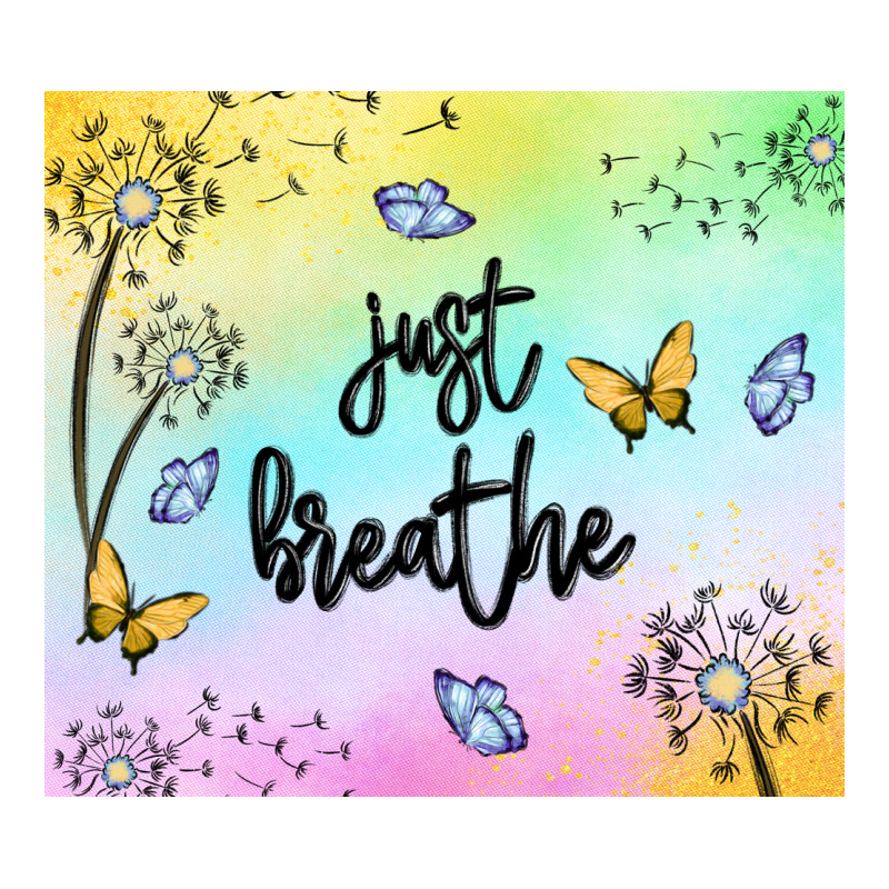 Just Breathe Premium Sweatshirt by MaliasSmallBusiness | Teevron