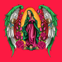 Mexican Flag Wings Our Lady Of Guadalupe Zipper Hoodie | Teevron
