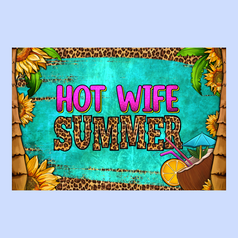 Hot Wife Summer Skinny Metal Can Holder Urban Heavy Tee by HRA Design Shop | Teevron