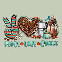 Peace Love Coffee Classic Tee | Teevron