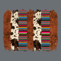 Serape Cowhide  Brushstroke Premium Hoodie | Teevron
