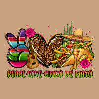 Peace Love Cinco De Mayo Vintage Tee | Teevron