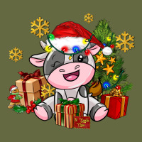 Little Cute Christmas Cow Long Sleeve Tee | Teevron