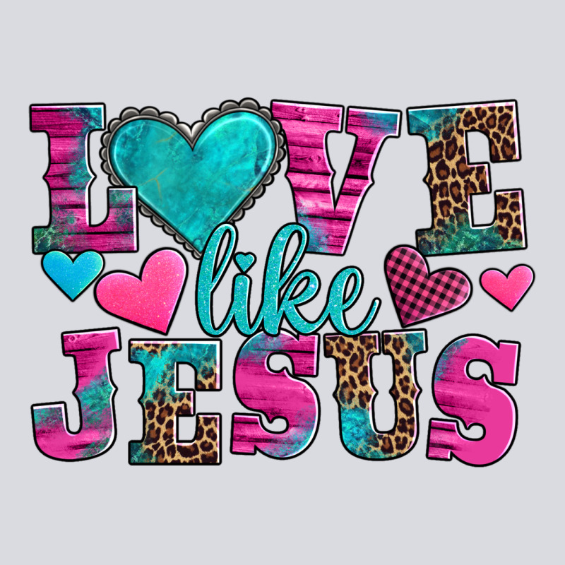 Love Like Jesus Valentine's Day Zipper Hoodie by AdoDesignShop | Teevron