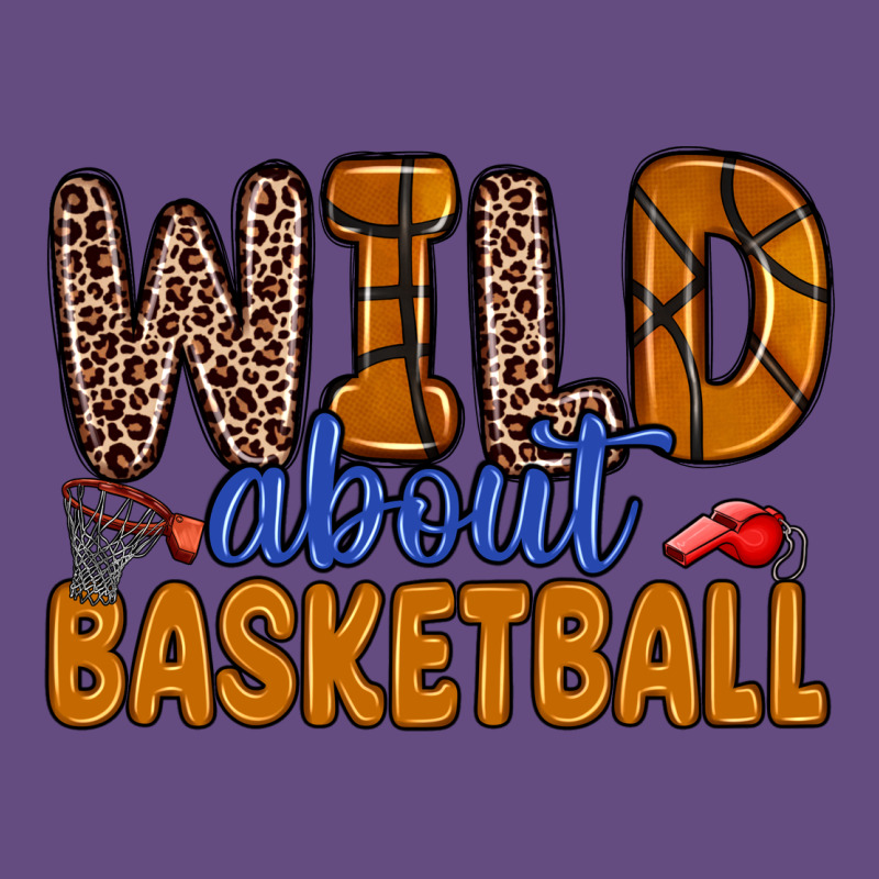 Wild About Basketball Vintage Hoodie by Zillion Design Studio | Teevron