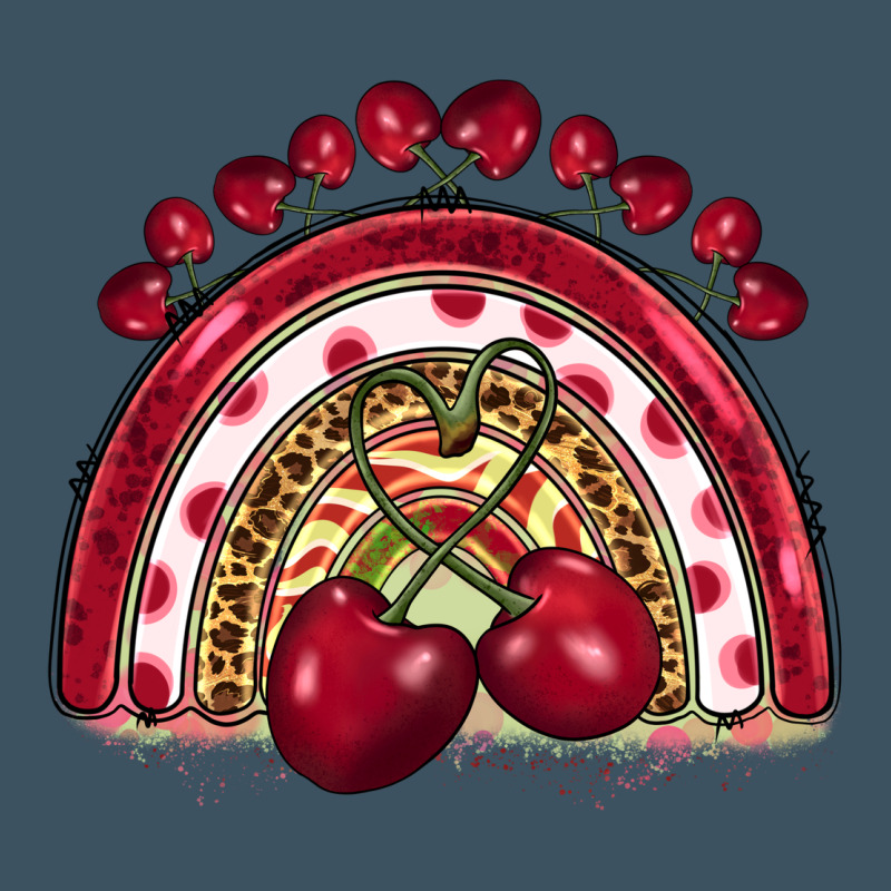 Cherry Rainbow Urban Heavy Tee by BarkalooDesign | Teevron