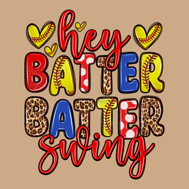 Hey Batter Batter Swing Softball Vintage Hoodie by Zillion Design Studio | Teevron
