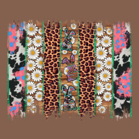 Easter Leopard Cowhide Bunny Brush Stroke Zipper Hoodie | Teevron