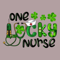 St. Patrick's Day One Lucky Nurse Vintage Hoodie | Teevron