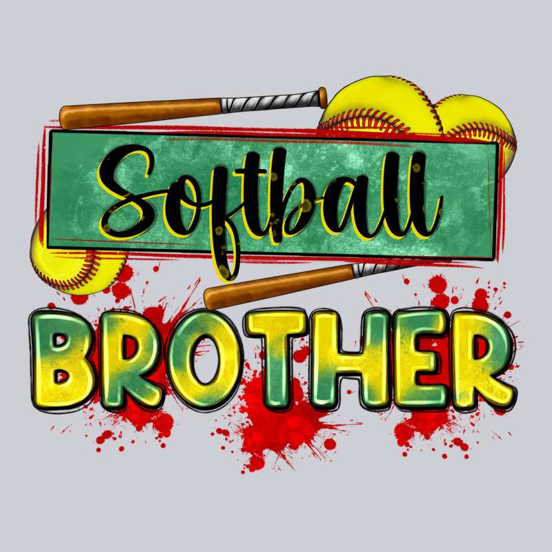 Softball Brother Heavyweight Sweatshirt by Zillion Design Studio | Teevron