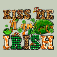 Kiss Me I Am Irish  With Lips And Shamrocks Ladies Tee | Teevron