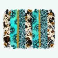 Gemstone Sunflower Cowhide Brushstroke Premium Hoodie | Teevron