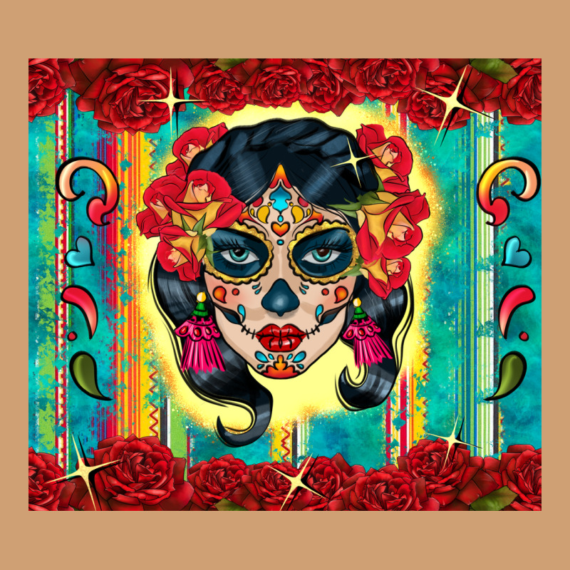 Sugar Skull Tumbler 3 Vintage Tee by CTS Tumbler Store | Teevron
