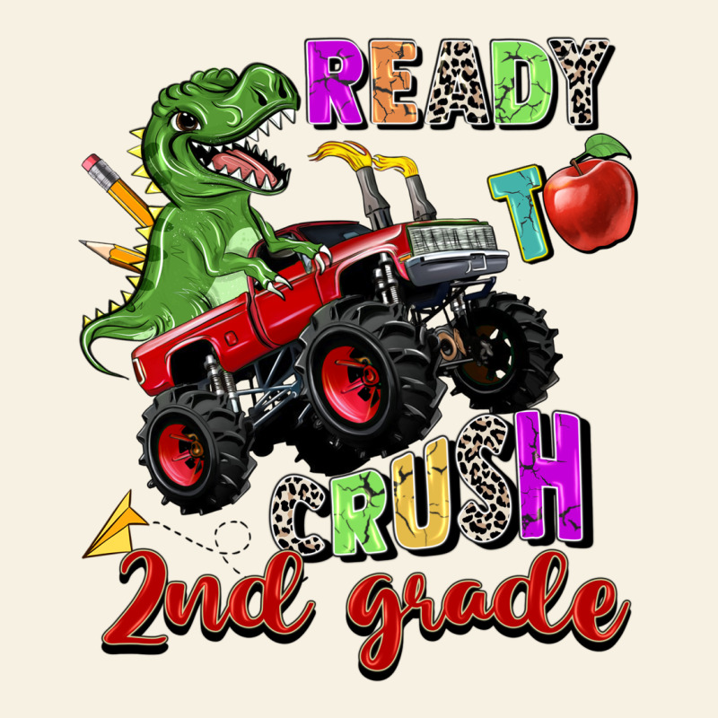 Ready To Crush 2nd Grade Vintage Tee by Zillion Design Studio | Teevron