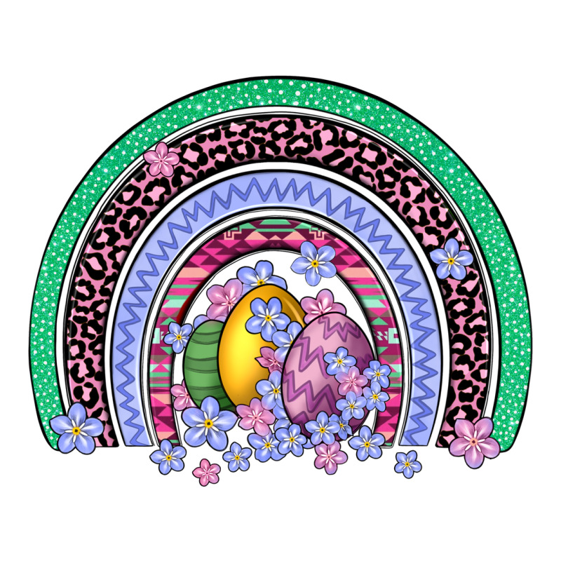 Easter Egg Rainbow Zipper Hoodie by Artiststas | Teevron