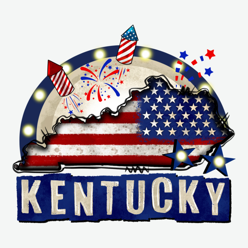Kentucky 4th Of July Urban Heavy Tee by CowGirlArtShop | Teevron