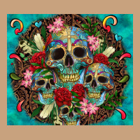 Sugar Skulls Tumbler 3 Vintage Tee | Teevron