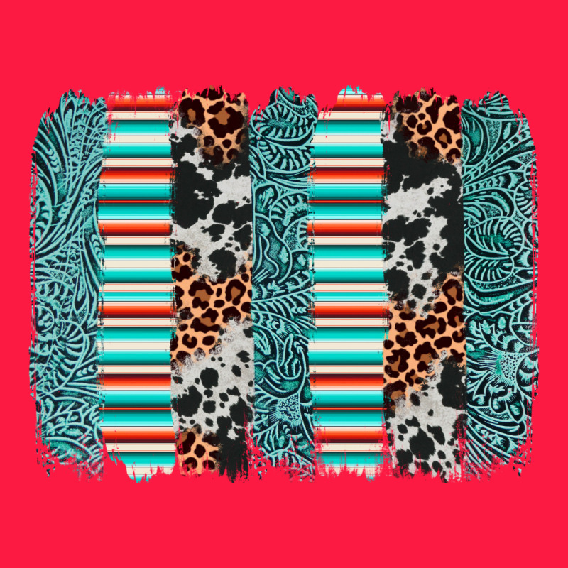 Serape Leopard Cowhide  Brushstroke Zipper Hoodie by AdoDesignShop | Teevron