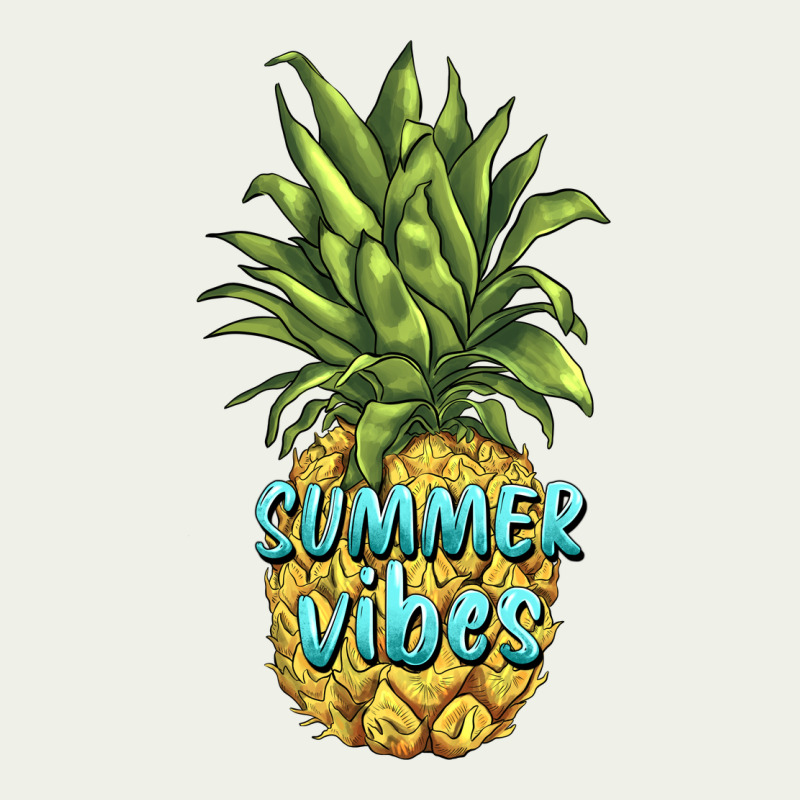 Summer Vibes Pineapple Urban Heavy Tee by BarkalooDesign | Teevron