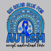 We Wear Blue For Autism Accept Understand Love Long Sleeve Tee | Teevron