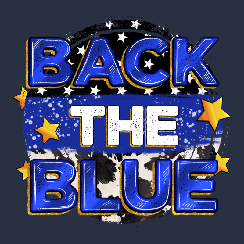 Back The Blue Heavyweight Sweatshirt by Zillion Design Studio | Teevron