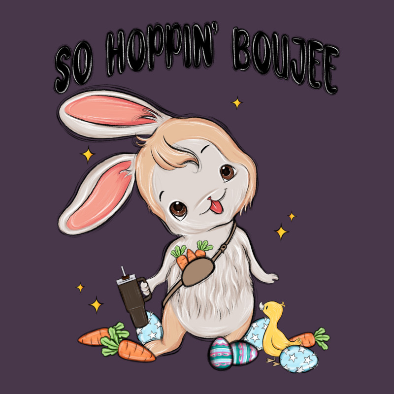 So Hoppin Boujee Easter Bunny  Belt Bag Ins Heavyweight Hoodie by MaliasSmallBusiness | Teevron