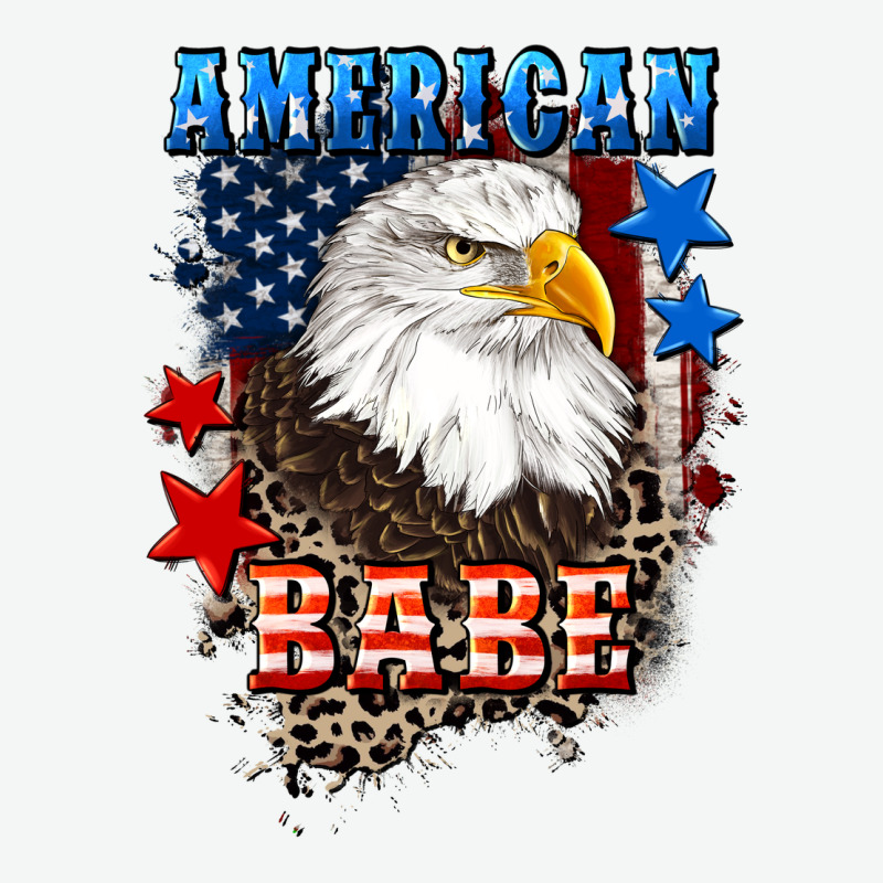 American Babe  4th Of July Urban Heavy Tee by CowGirlArtShop | Teevron