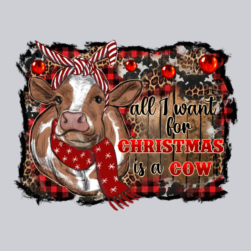 All I Want For Christmas Is A Cow Cowhide Heavyweight Sweatshirt by RanaPortraitStore | Teevron