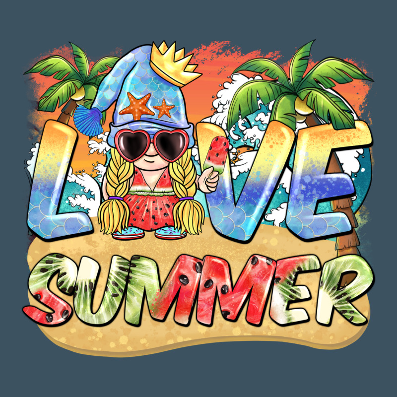 Love Summer Gnomes  Background Urban Heavy Tee by BarkalooDesign | Teevron