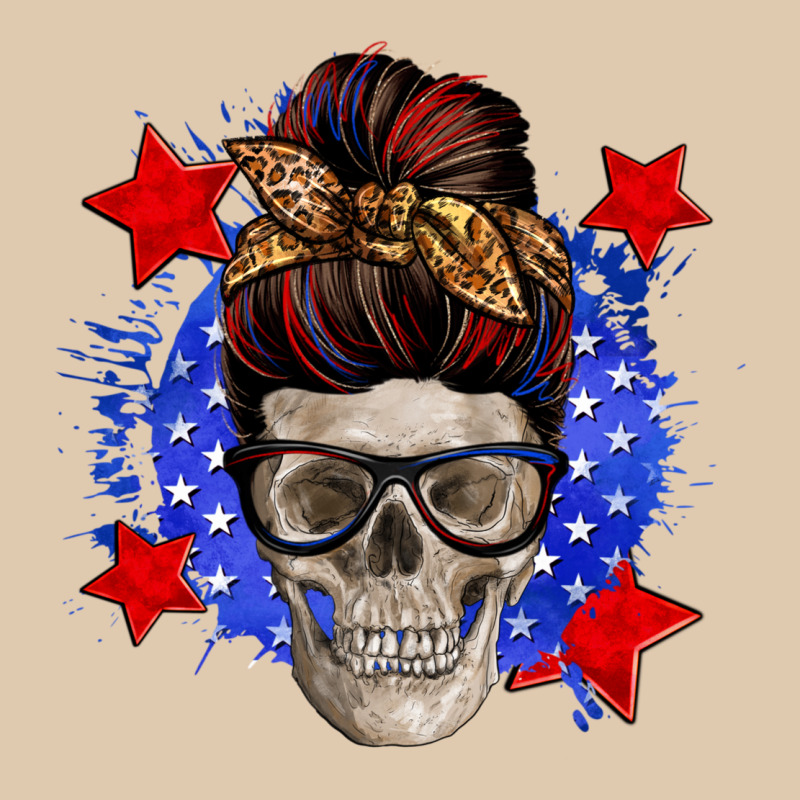 American Mom Skull Heavyweight Sweatshirt by Zillion Design Studio | Teevron