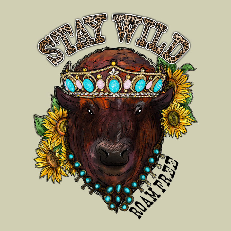 Turquoise Bison Heavy Core Tee by RacoonDesign | Teevron