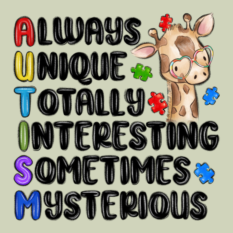 Always Unique Autism Heavyweight Hoodie by MaliasSmallBusiness | Teevron
