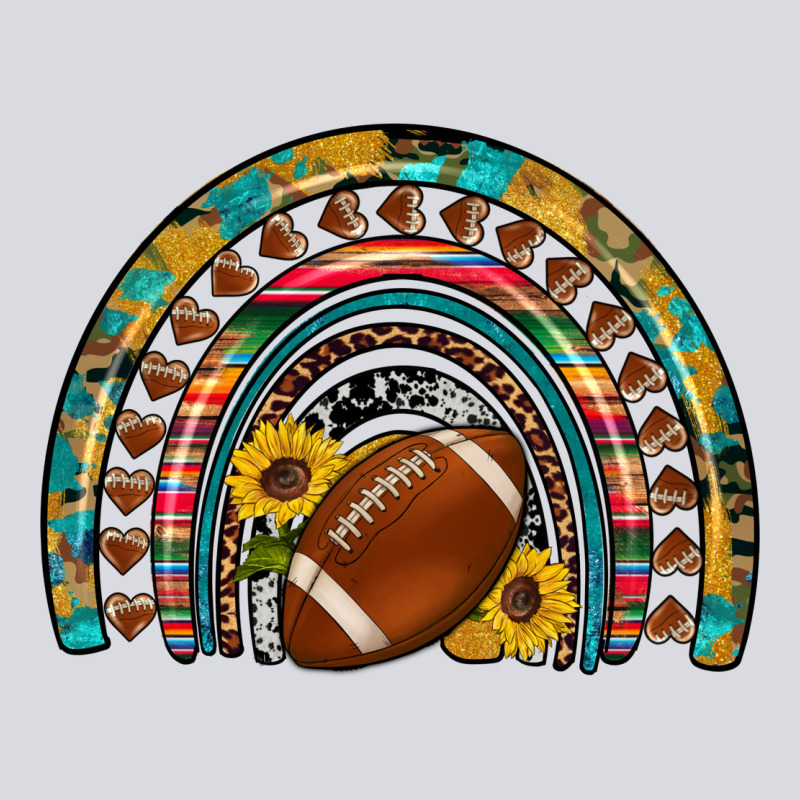 Football Rainbow Zipper Hoodie by Artiststas | Teevron
