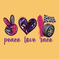 Peace Love Race Vintage Hoodie | Teevron