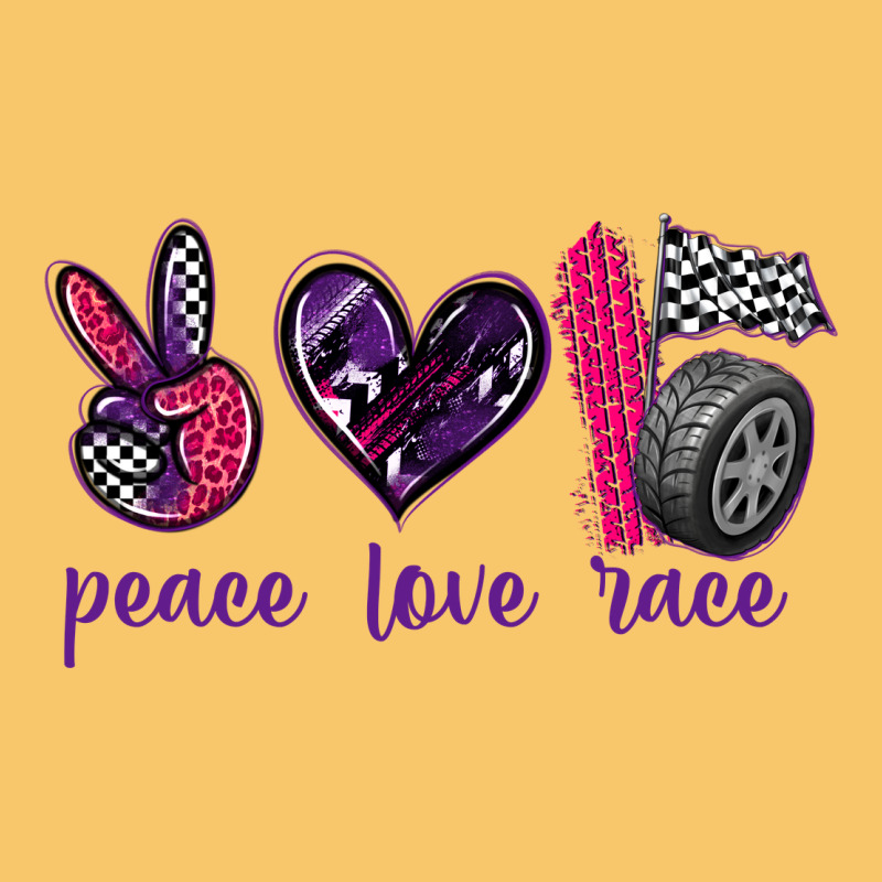 Peace Love Race Vintage Hoodie by texasbilliewilder | Teevron