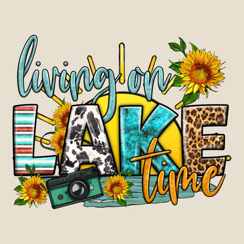 Living On Lake Time Urban Heavy Tee by HRA Design Shop | Teevron