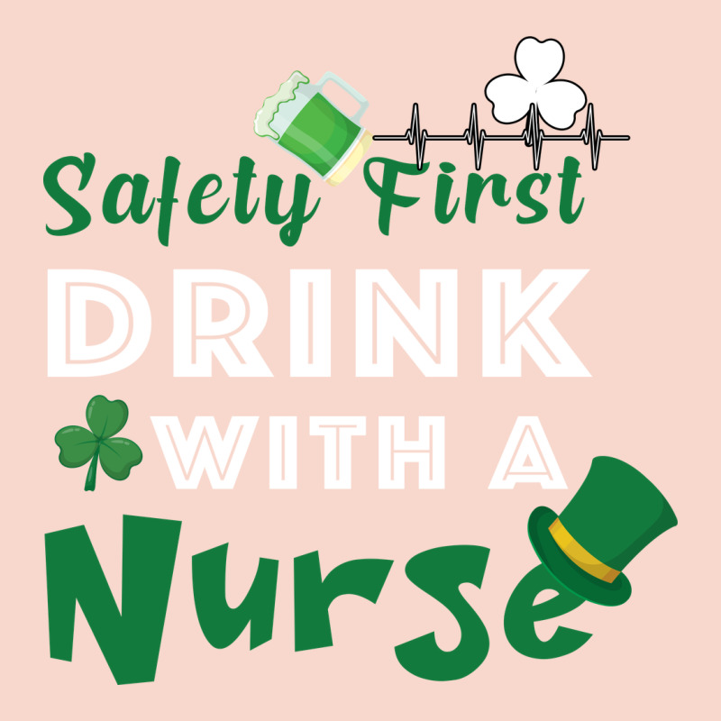 Safety First Drink With A Nurse Urban Hoodie by Bettercallsaul | Teevron