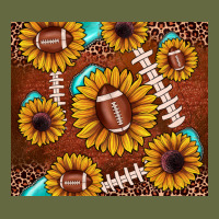 Football Leopard Sunflower Long Sleeve Tee | Teevron