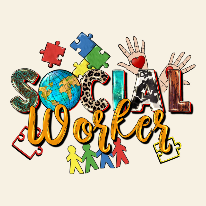 Social Worker Vintage Tee by Zillion Design Studio | Teevron