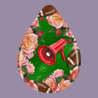 American Football And Western Roses Teardrop Classic Tee | Teevron