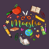 Maestra Teacher Heart Doodle Heavyweight Hoodie | Teevron