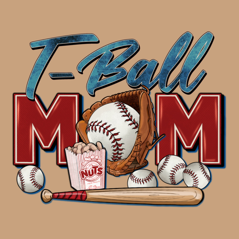 T Ball Mom Vintage Tee by Zillion Design Studio | Teevron