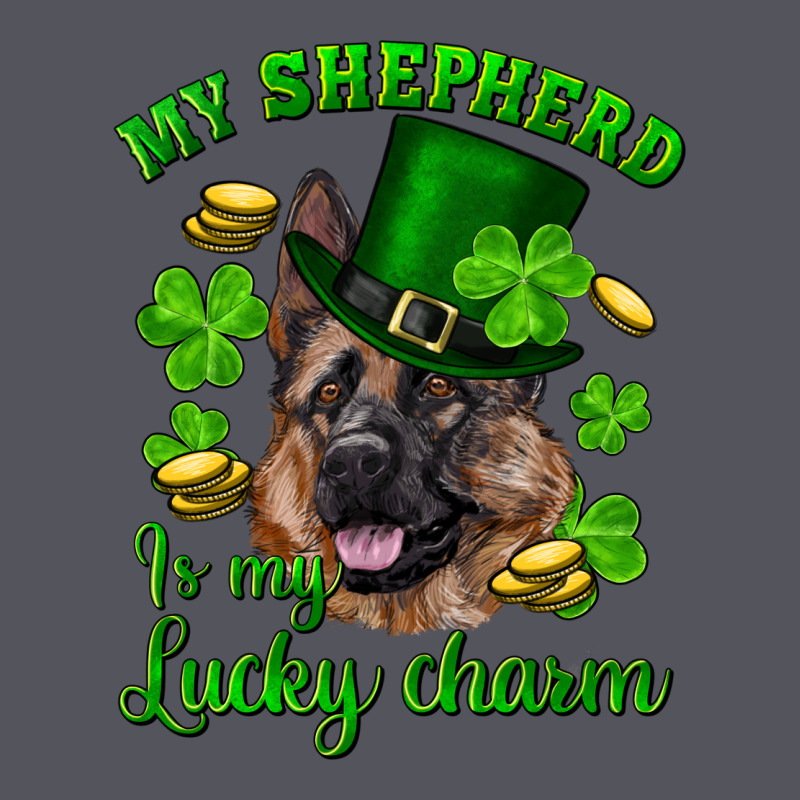 St.patrick's Day My Shepherd Is My Lucky Charm Vintage Hoodie by RanaPortraitStore | Teevron