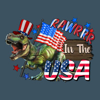 Rawrrr In The Usa 4th Of July Urban Heavy Tee | Teevron