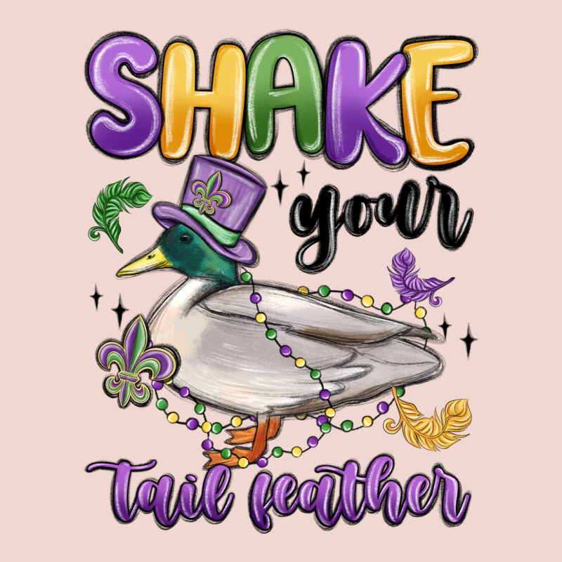 Shake Your Tail Feather Mardi Gras Premium Sweatshirt by MaliasSmallBusiness | Teevron