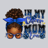 In My Cheer Mom Era Afro Messy Bun Heavyweight Sweatshirt | Teevron